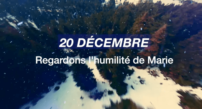 Avent - Jour 21 : Regardons l'humilité de Marie