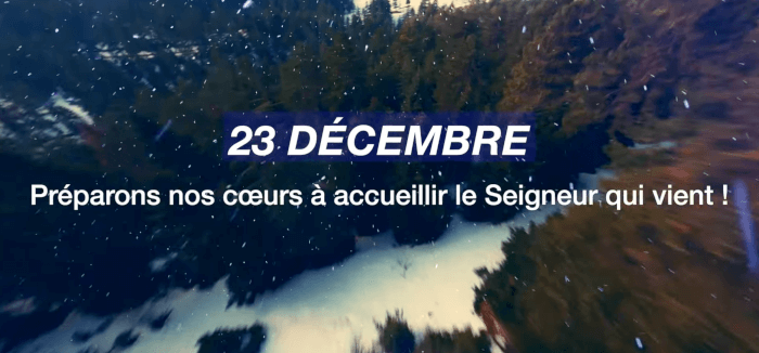 Avent - Jour 24 : Préparons nos cœurs à accueillir le Seigneur qui vient !