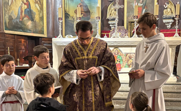 Entrée en Catéchuménat pour Jules et Mell