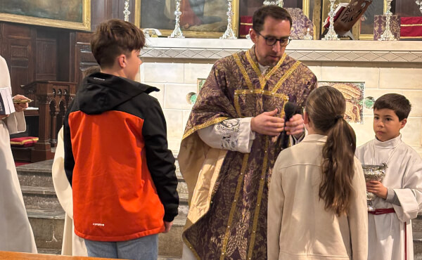 Entrée en Catéchuménat pour Jules et Mell