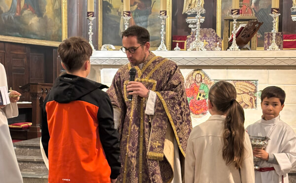 Entrée en Catéchuménat pour Jules et Mell