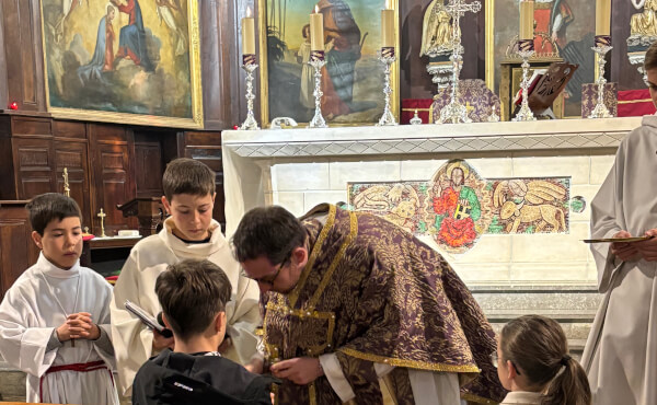 Entrée en Catéchuménat pour Jules et Mell