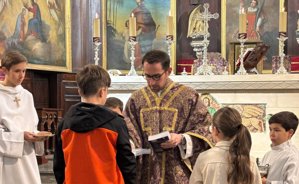 Entrée en Catéchuménat pour Jules et Mell