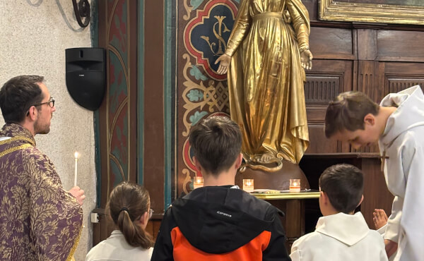 Entrée en Catéchuménat pour Jules et Mell