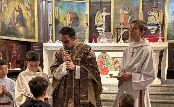 Entrée en Catéchuménat pour Jules et Mell