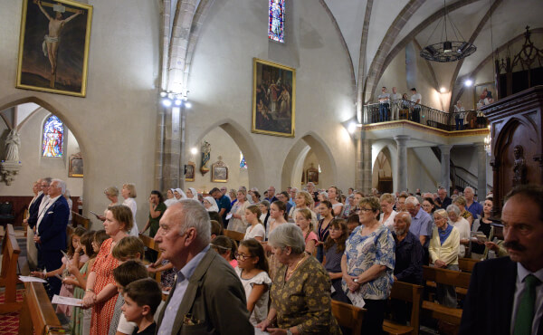 Messe d'Installation de M. le Curé