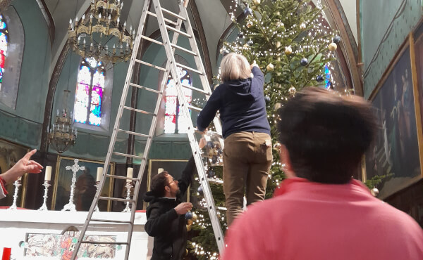 Préparatifs de Noël 2024