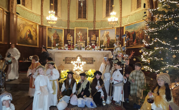 Veillée de Noël avec les enfants du KT